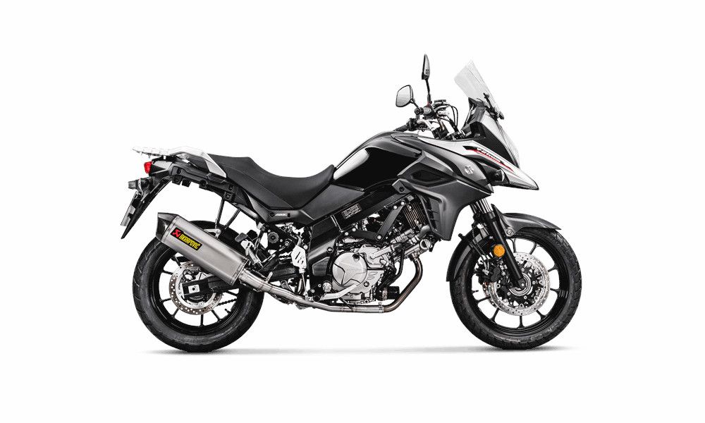 AKRAPOVIC LIGNE COMPLÈTENON HOMOLOGUÉ FOR SUZUKI V-STROM 650 