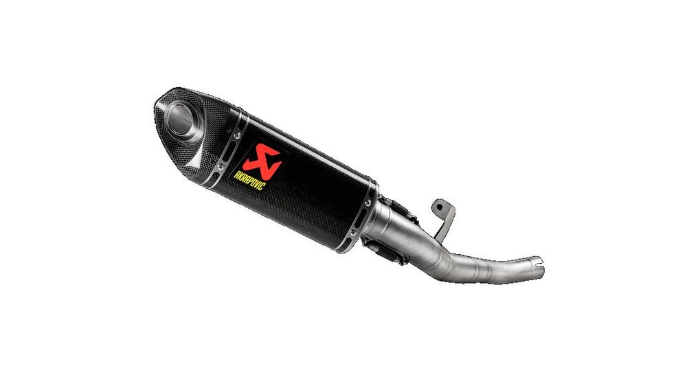 AKRAPOVIC SILENCER CARBON NOT APPROVED TRIUMPH STREET