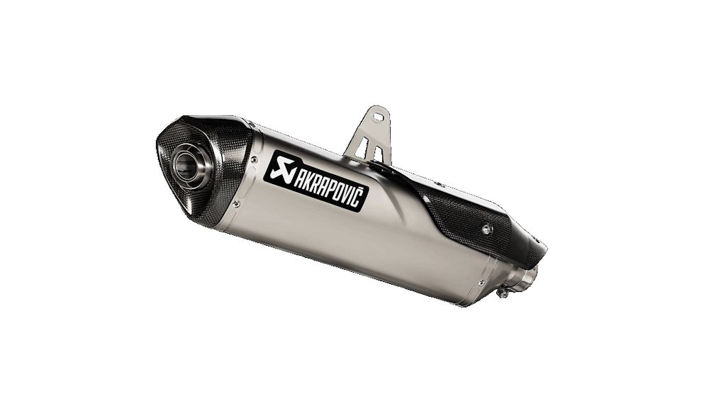 Akrapovic silencieux homologué titanium pour Triumph Tiger 900