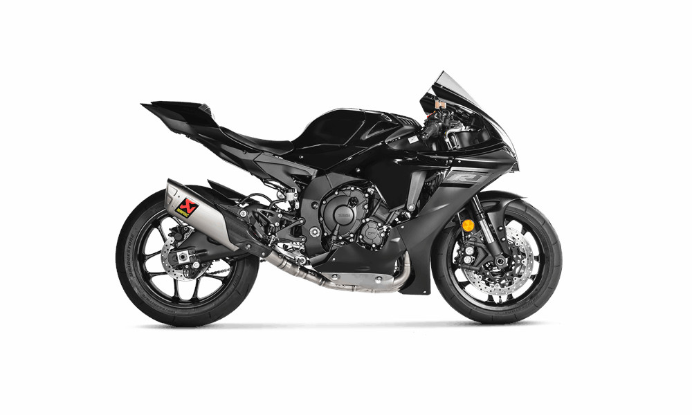 AKRAPOVIC SYSTÈME DÉCHAPPEMENT COMPLÈTECOLLECTEURS EN TITANE NON HOMOLOGUÉ POUR YAMAHA YZF-R1