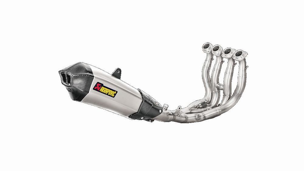 AKRAPOVIC LIGNE COMPLÈTEAVEC SILENCIEUX DE TITANE FOR YAMAHA MT-10