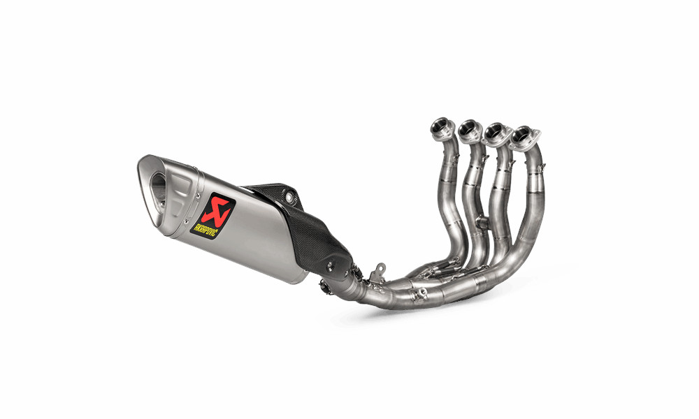 AKRAPOVIC SYSTÈME DÉCHAPPEMENT COMPLÈTECOLLECTEURS NON HOMOLOGUÉ INOX POUR YAMAHA YZF-R1