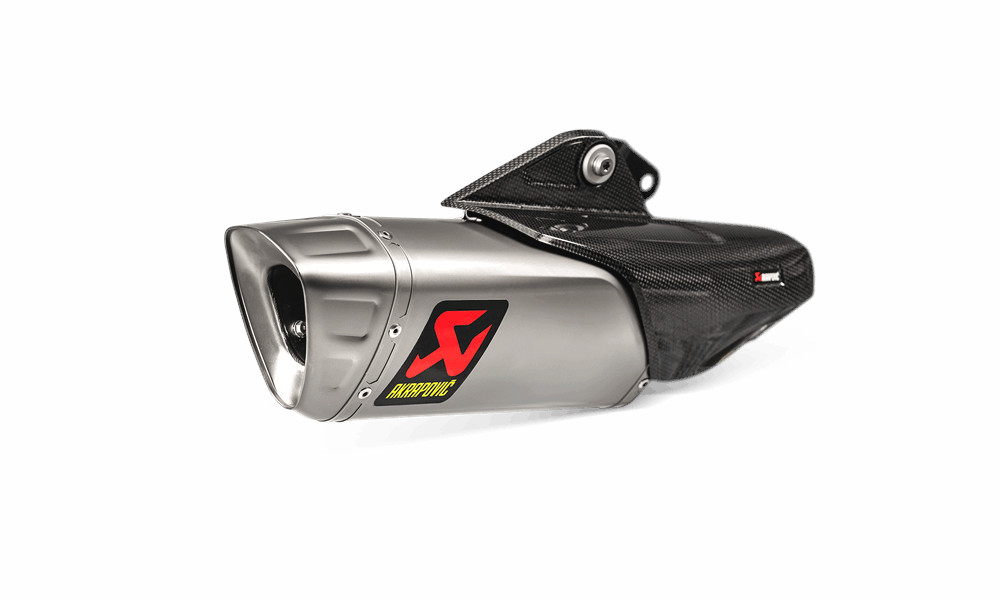 AKRAPOVIC SILENCER TITANIUM APPROVED YAMAHA YZF-R1