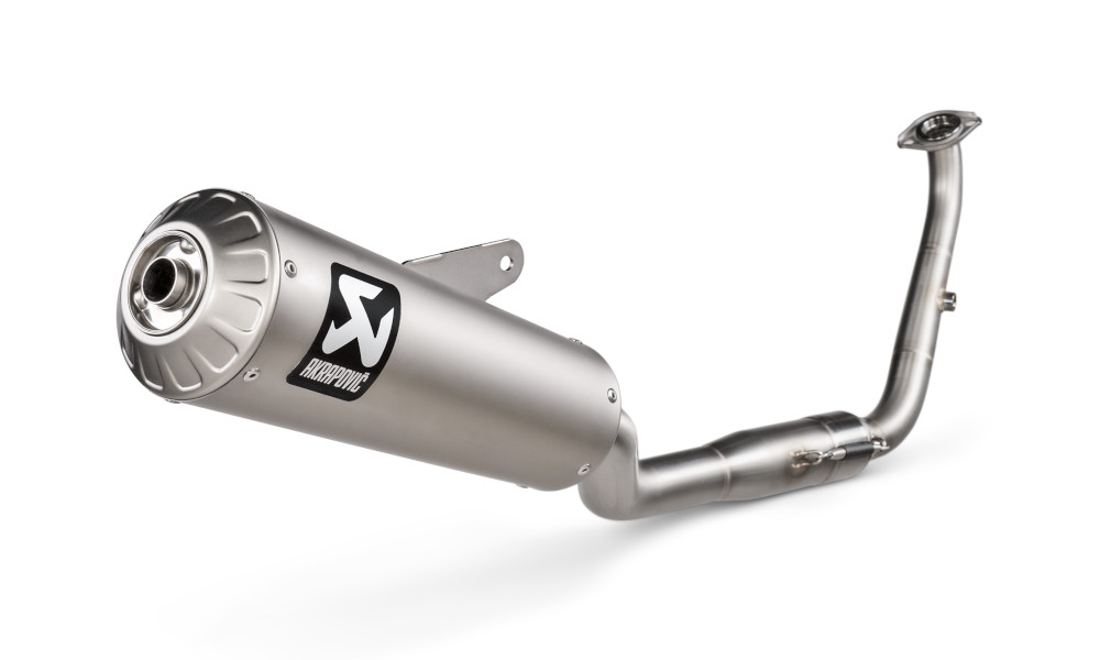 SISTEMA SCARICO AKRAPOVIC INOX YAMAHA XSR 125