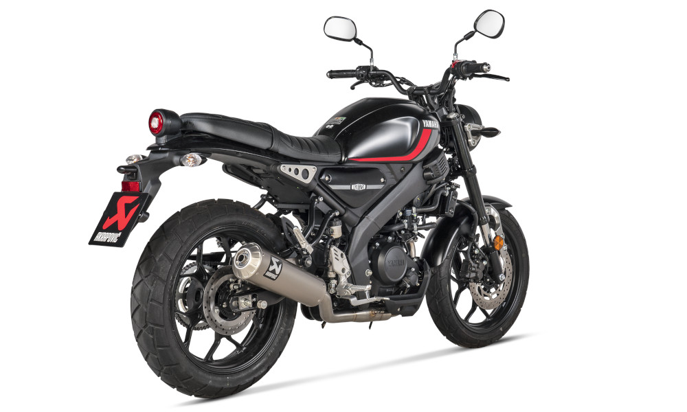 SISTEMA SCARICO AKRAPOVIC INOX YAMAHA XSR 125