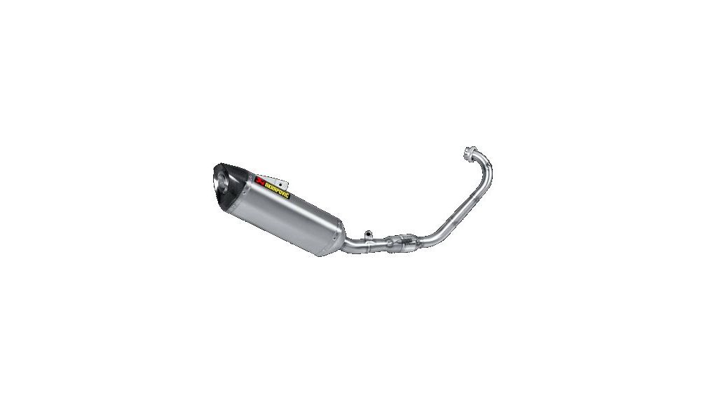 Akrapovic Ligne complete inox homologué pour Yamaha MT 125, YZF-R 125