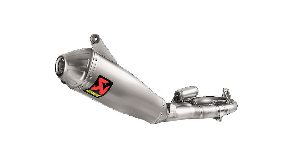 AKRAPOVIC LIGNE COMPLÈTECROSS TITANIUM POUR YAMAHA YZ 250 F