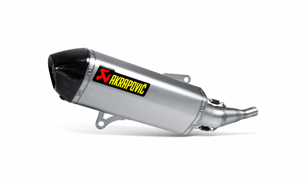 Silencioso Akrapovic Acero inox tapa carbono Yamaha X-Max 250 X-City 250