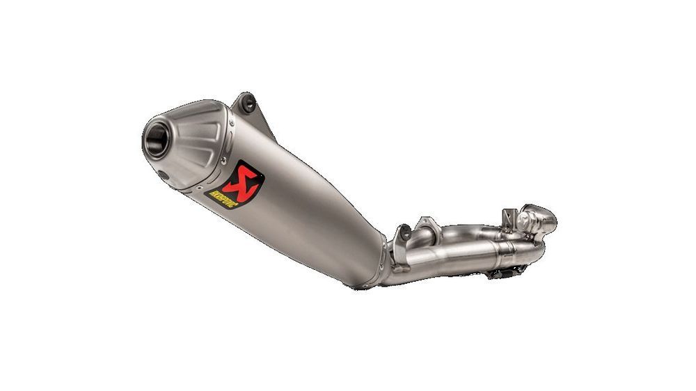 AKRAPOVIC FULL SYSTEM TITANIUM NOT APPROVED YAMAHA YZ 450 F