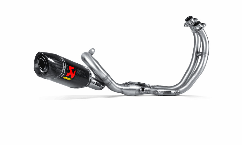 Akrapovic Echappement Carbone avec flasque en carbone pour Yamaha MT 07