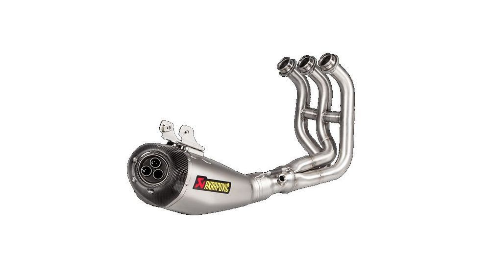 Akrapovic Ligne complète en Titane with en acier inoxydable collectors pour Yamaha Niken