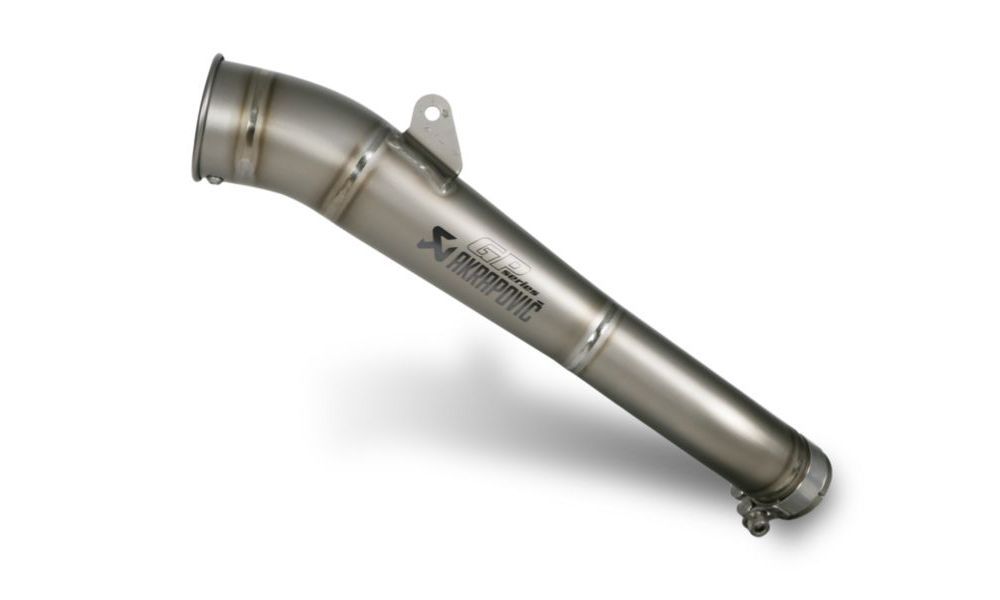 AKRAPOVIC EXHAUST MEGAPHONE SLIP-ON LINE SYSTEM TITANIUM NOT APPROVED DB 1