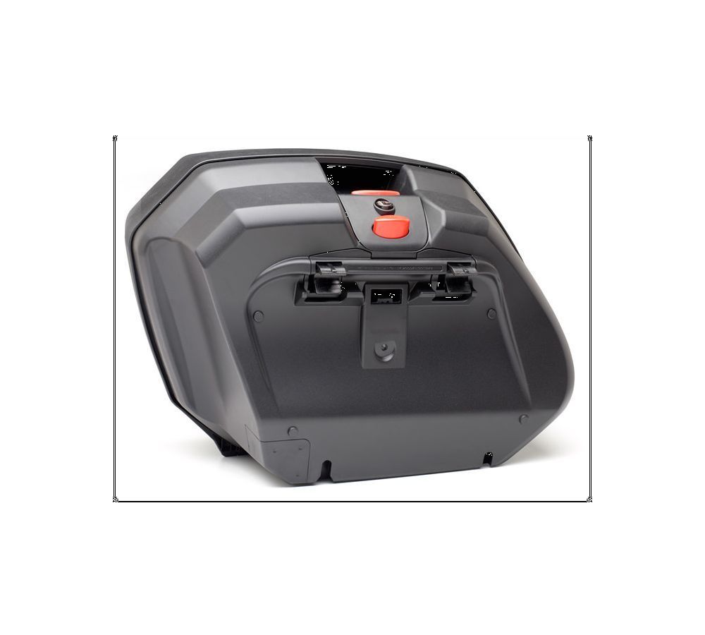 GIVI PAIR OF SIDE CASES V37 WITH SILVER REFLECTORS