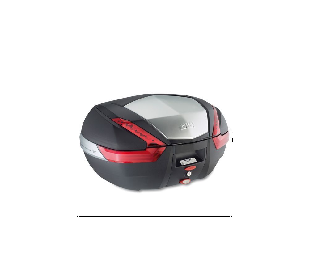 Givi Topcase V47 47 litre black with aluminum finishing