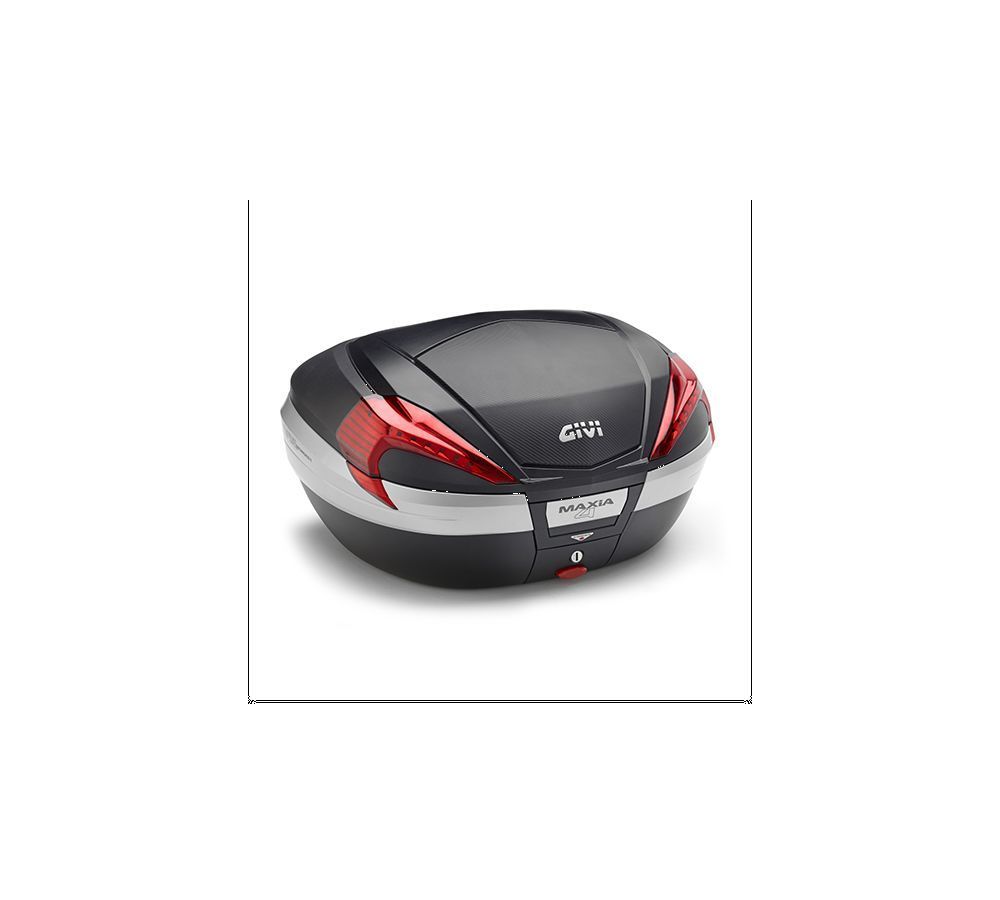 GIVI TOP CASE V56 MAXIA 4 BLACK WITH BLACK COVER