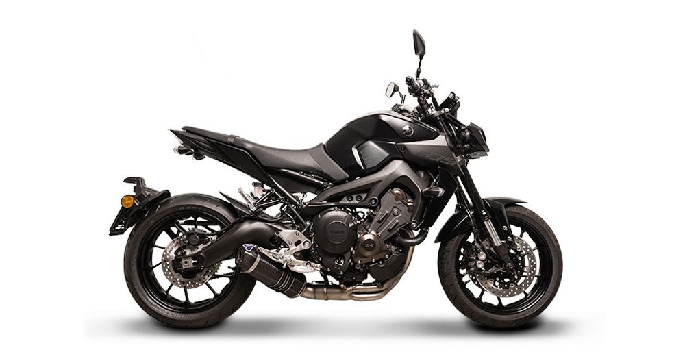 Termignoni Full system approved in carbon for Yamaha MT-09 /XSR 900