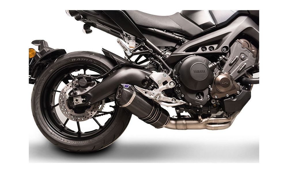 Termignoni Full system approved in carbon for Yamaha MT-09 /XSR 900