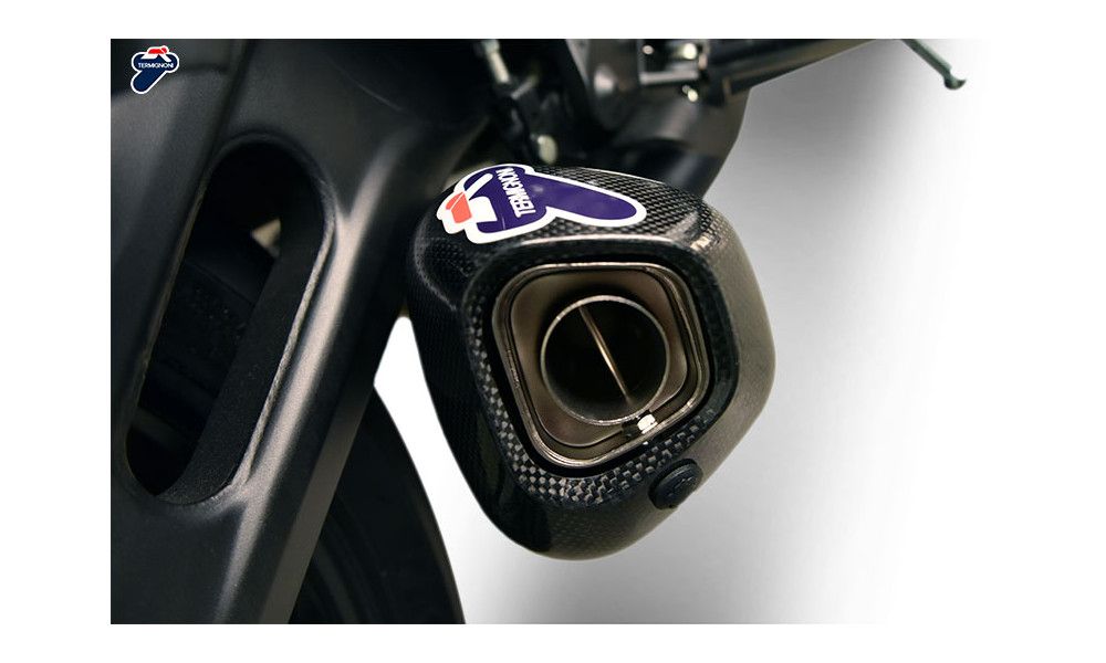 Termignoni Full system approved in carbon for Yamaha MT-07 / XSR 700