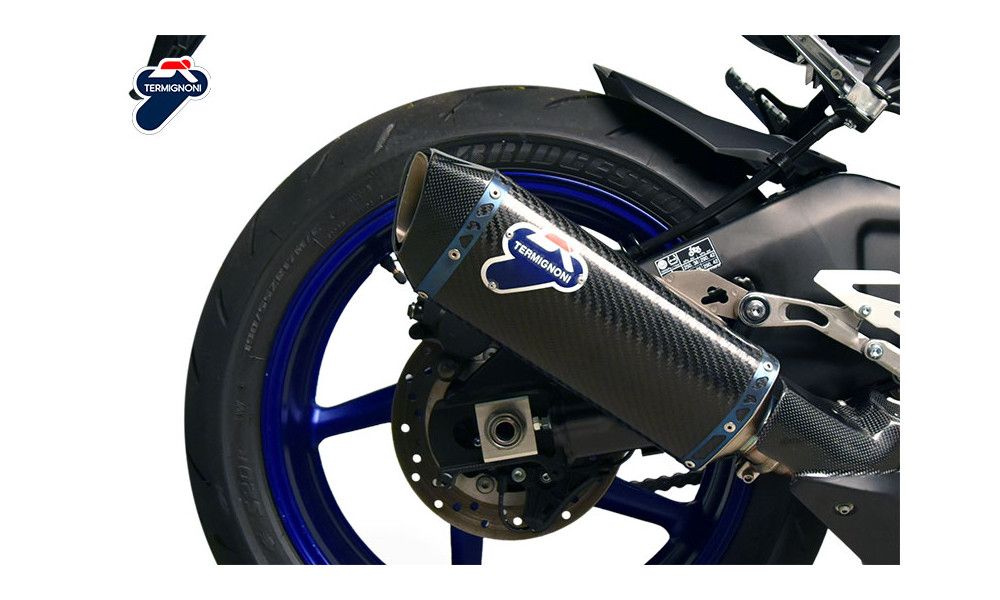 Termignoni Silenziatore omologato Force in carbonio per Yamaha YZF-R1