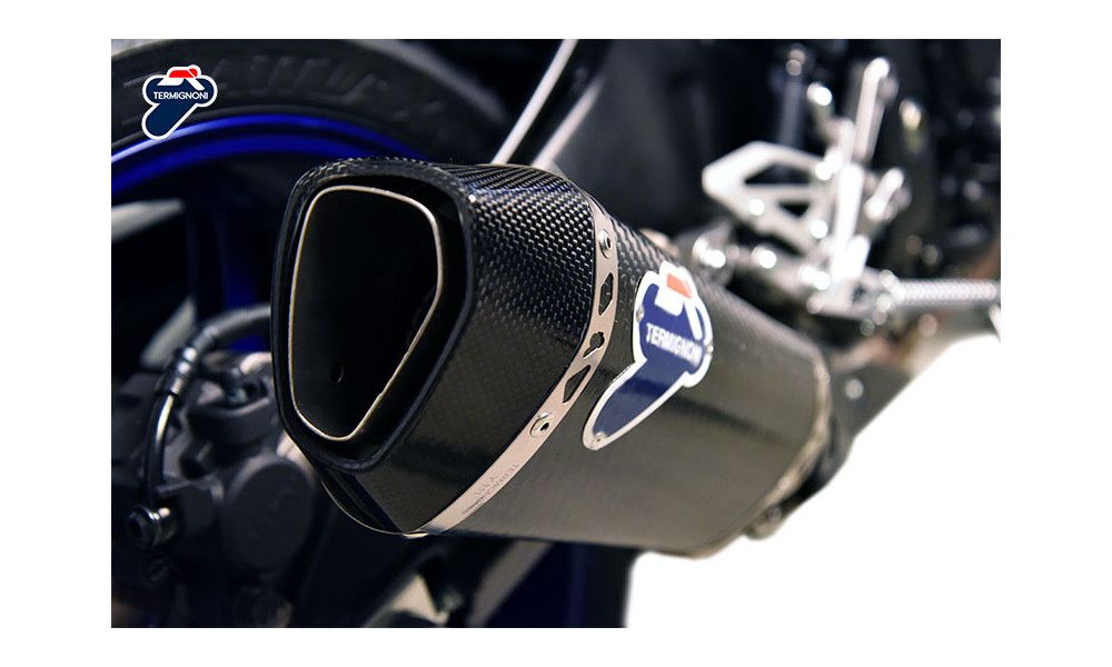 Termignoni Silenziatore omologato Force in carbonio per Yamaha MT-10