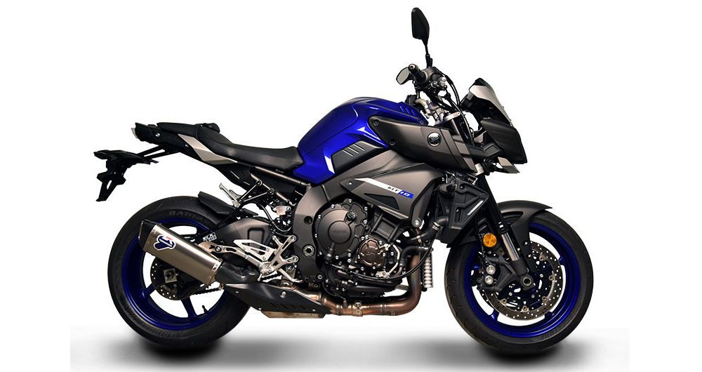 Termignoni Silencer Force approved made of titanium for Yamaha MT-10