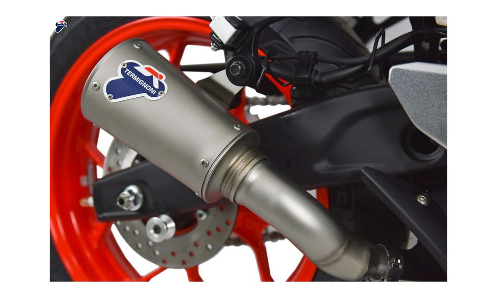 Termignoni Silencer in stainless steel for Yamaha R3-MT3